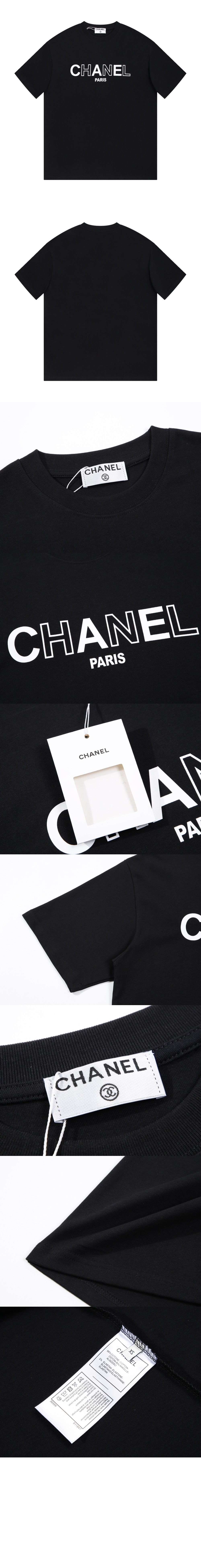 미러급레플리카사이트 | 명품레플리카 전문 쇼핑몰  | 퍼스트원 - 로고 프린트 반팔 > 샤넬