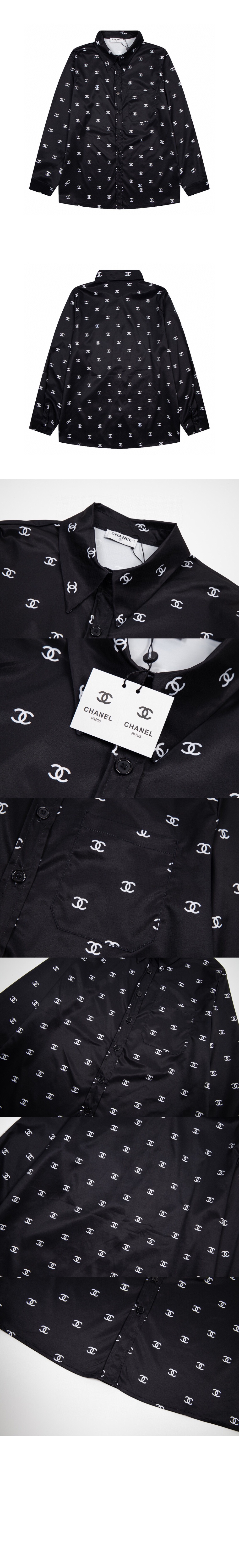 미러급레플리카사이트 | 명품레플리카 전문 쇼핑몰  | 퍼스트원 - 로고 도트 셔츠 > 샤넬