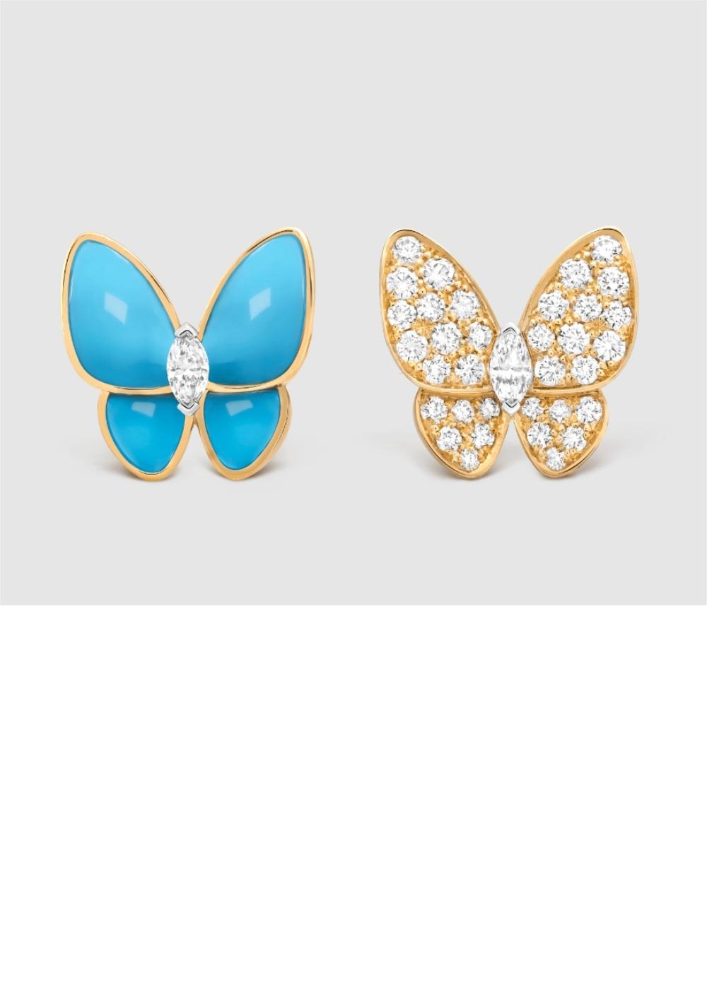 미러급레플리카사이트 | 명품레플리카 전문 쇼핑몰  | 퍼스트원 - 투 버터플라이 귀걸이 7US00 > 반클리프