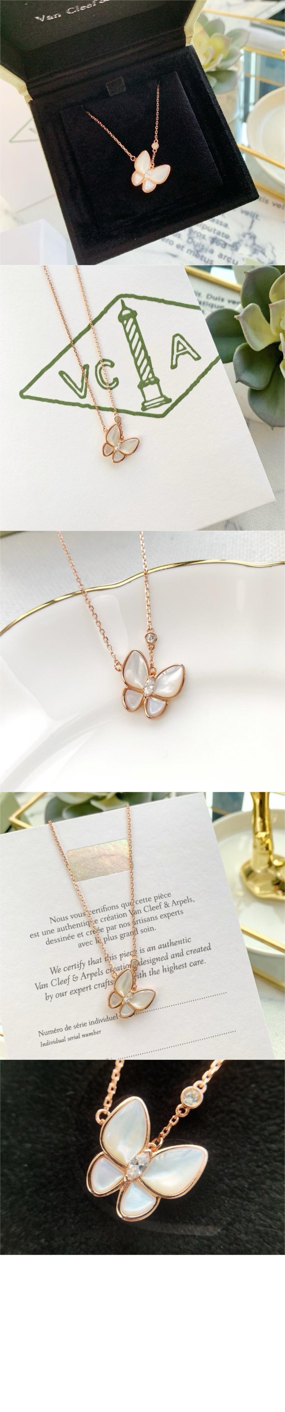 미러급레플리카사이트 | 명품레플리카 전문 쇼핑몰  | 퍼스트원 - 투 버터플라이 목걸이 8FO00 > 반클리프