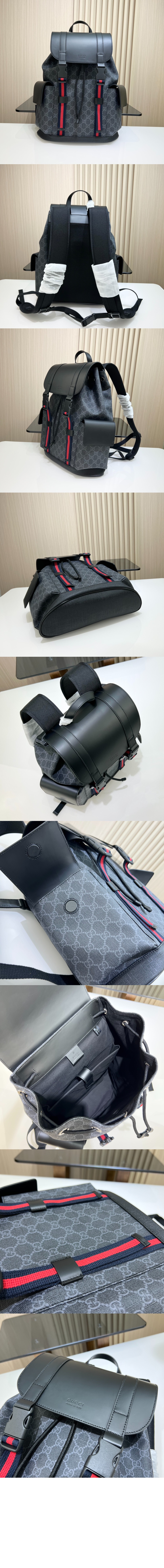 미러급레플리카사이트 | 명품레플리카 전문 쇼핑몰  | 퍼스트원 - 소프트 GG 수프림 백팩 495563 > 구찌