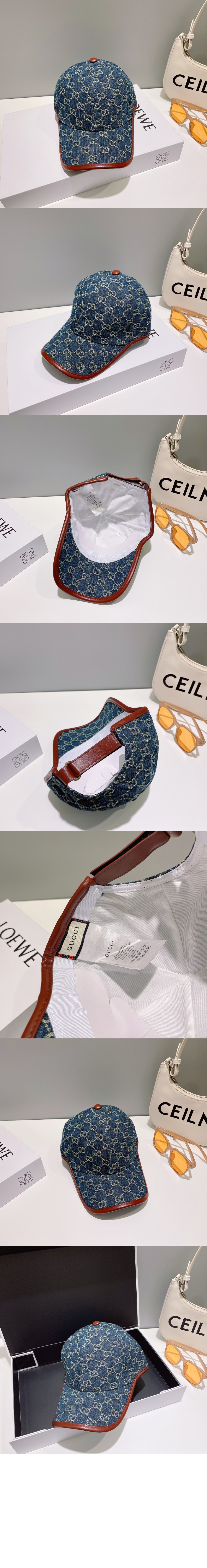 미러급레플리카사이트 | 명품레플리카 전문 쇼핑몰  | 퍼스트원 - 공용 GG 데님 베이스볼 캡 656206 > 구찌