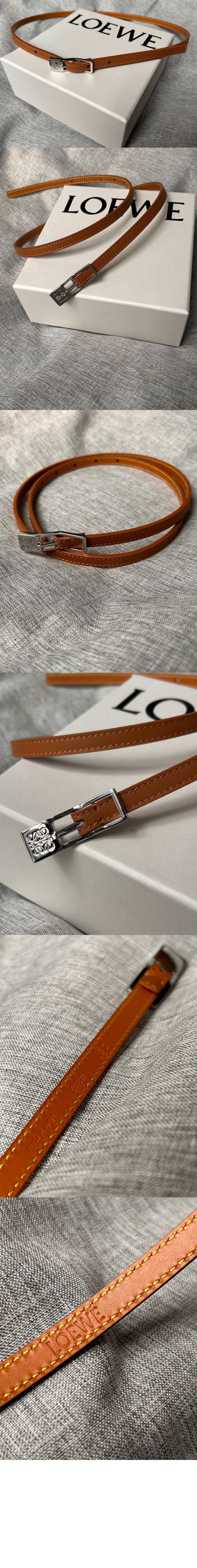 미러급레플리카사이트 | 명품레플리카 전문 쇼핑몰  | 퍼스트원 - 매끄러운 송아지 가죽 벨트 > 로에베