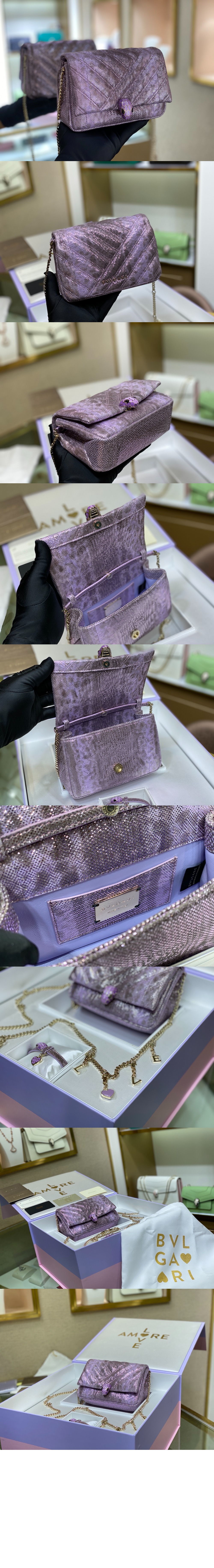 미러급레플리카사이트 | 명품레플리카 전문 쇼핑몰  | 퍼스트원 - 세르펜티 카보숑 숄더백 290472 > 불가리