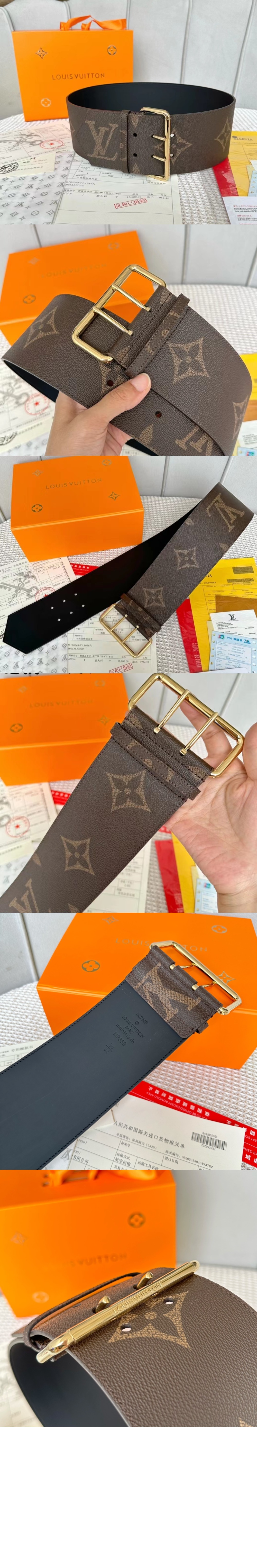 미러급레플리카사이트 | 명품레플리카 전문 쇼핑몰  | 퍼스트원 - 오버사이즈 버클 벨트 MP359U > 루이비통