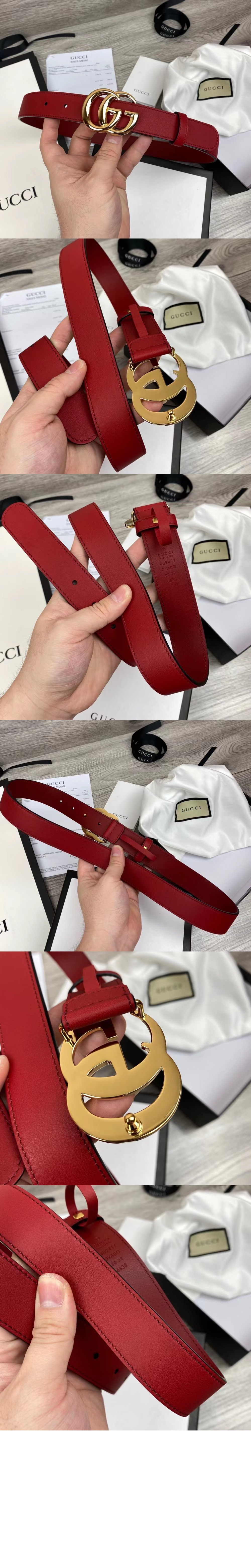 미러급레플리카사이트 | 명품레플리카 전문 쇼핑몰  | 퍼스트원 - GG 마몽 씬 벨트 625839 30mm > 구찌