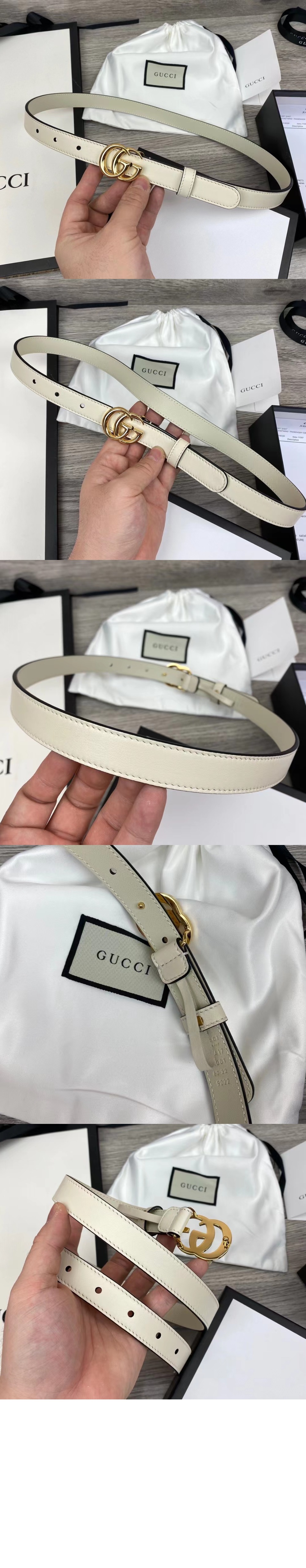 미러급레플리카사이트 | 명품레플리카 전문 쇼핑몰  | 퍼스트원 - GG 마몽 씬 벨트 409417 > 구찌