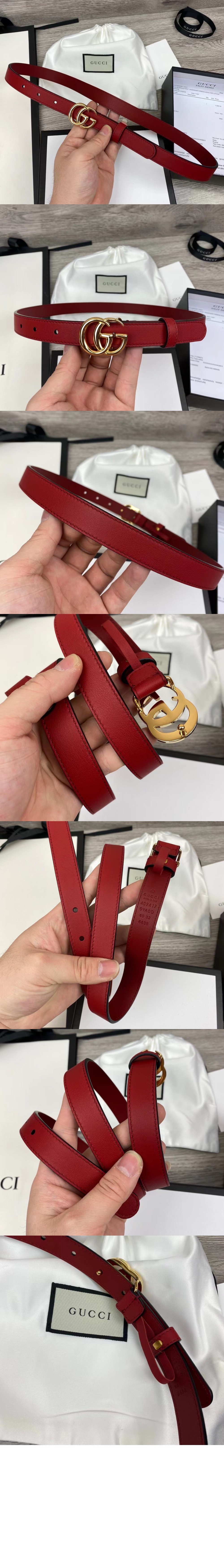 미러급레플리카사이트 | 명품레플리카 전문 쇼핑몰  | 퍼스트원 - GG 마몽 씬 벨트 409417 > 구찌