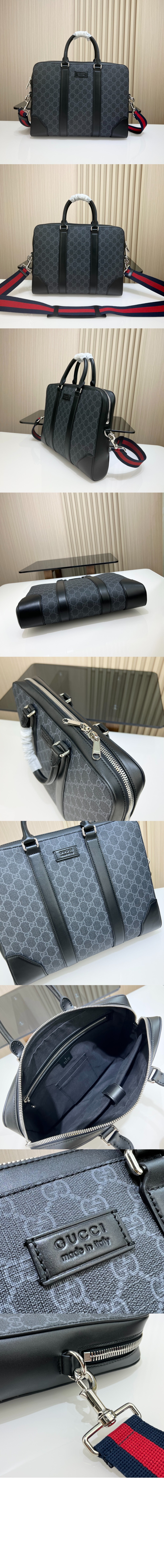 미러급레플리카사이트 | 명품레플리카 전문 쇼핑몰  | 퍼스트원 - GG 수프림 브리프케이스 474135 > 구찌