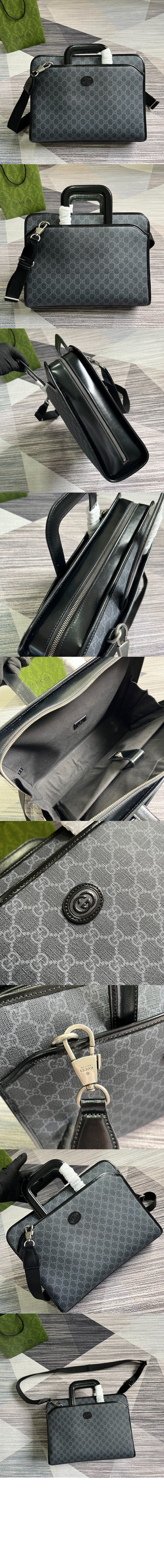 미러급레플리카사이트 | 명품레플리카 전문 쇼핑몰  | 퍼스트원 - 인터로킹 G 브리프케이스 700531 > 구찌