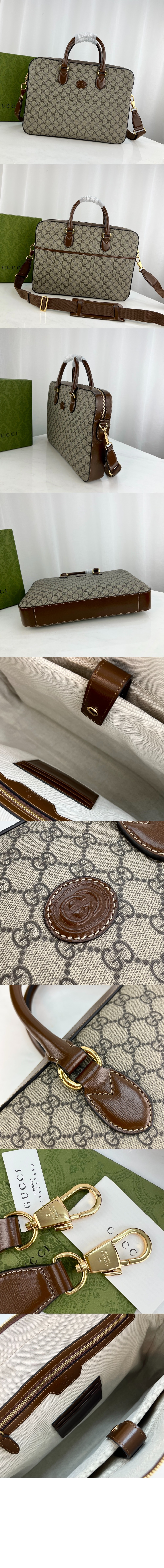 미러급레플리카사이트 | 명품레플리카 전문 쇼핑몰  | 퍼스트원 - 인터로킹 G 장식의 비즈니스 케이스 674140 > 구찌