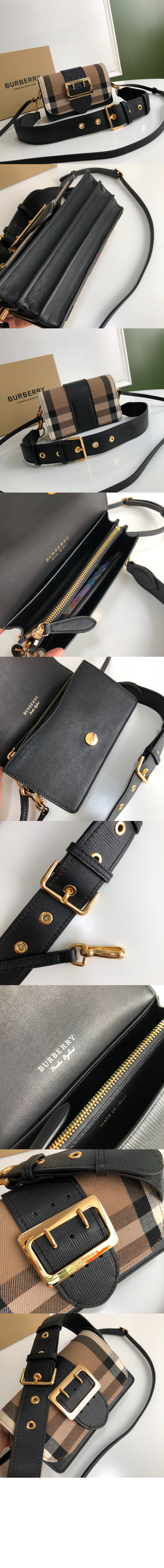 미러급레플리카사이트 | 명품레플리카 전문 쇼핑몰  | 퍼스트원 - 버클 크로스 바디백 40224601 > 버버리