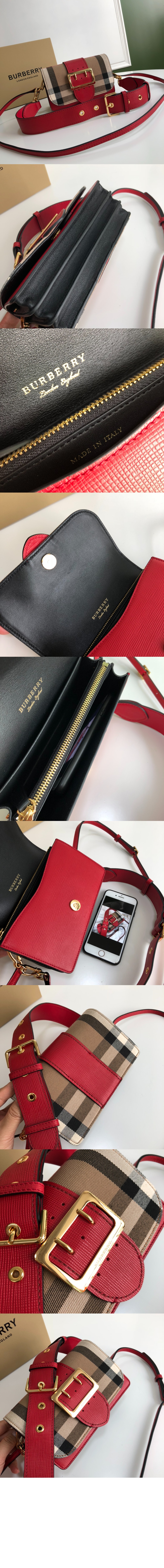 미러급레플리카사이트 | 명품레플리카 전문 쇼핑몰  | 퍼스트원 - 버클 크로스 바디백 40224601 > 버버리