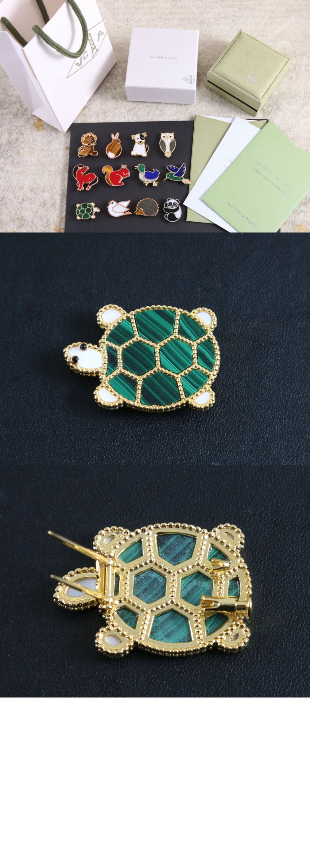 미러급레플리카사이트 | 명품레플리카 전문 쇼핑몰  | 퍼스트원 - 럭키 애니멀 터틀 클립 5LK00 > 반클리프