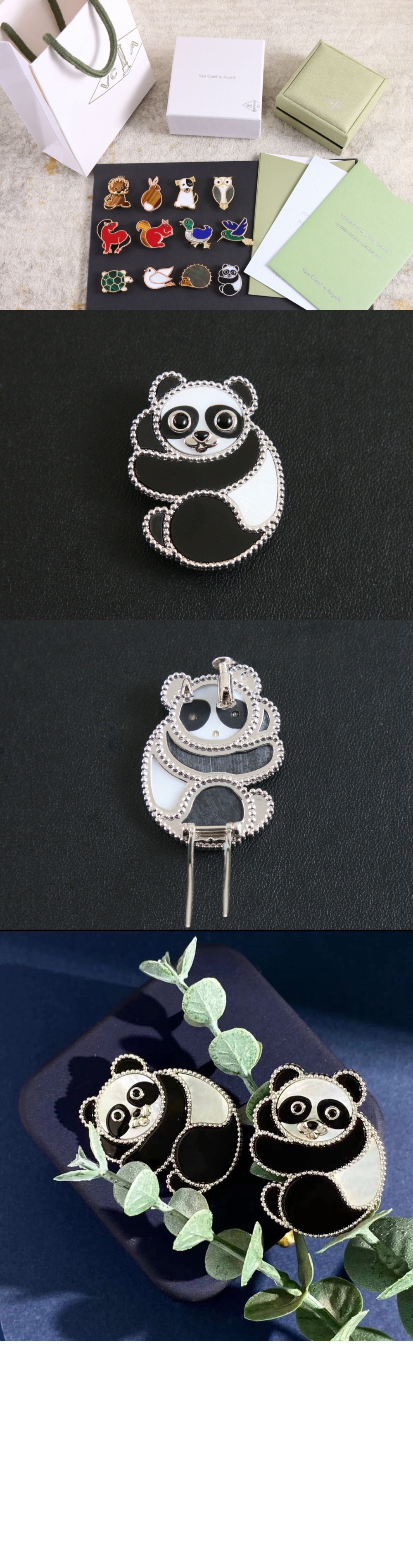 미러급레플리카사이트 | 명품레플리카 전문 쇼핑몰  | 퍼스트원 - 럭키 애니멀 팬더 클립 5LI00 > 반클리프