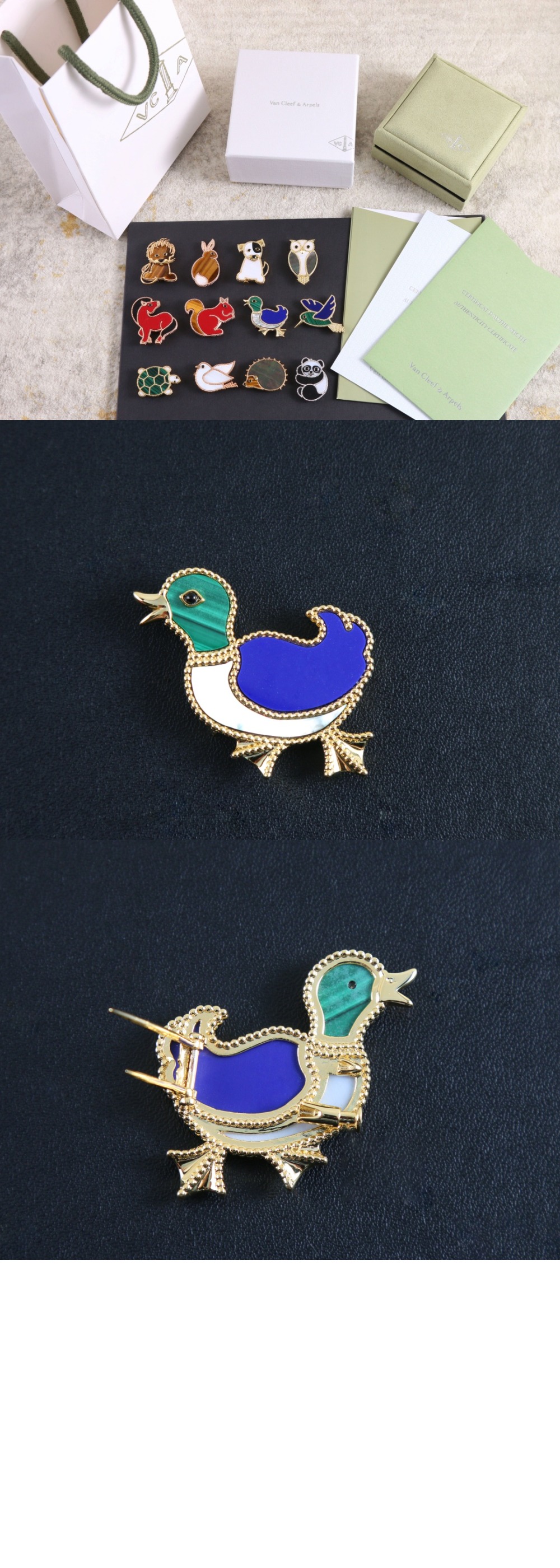 미러급레플리카사이트 | 명품레플리카 전문 쇼핑몰  | 퍼스트원 - 럭키 애니멀즈 오리 클립 5lh00 > 반클리프