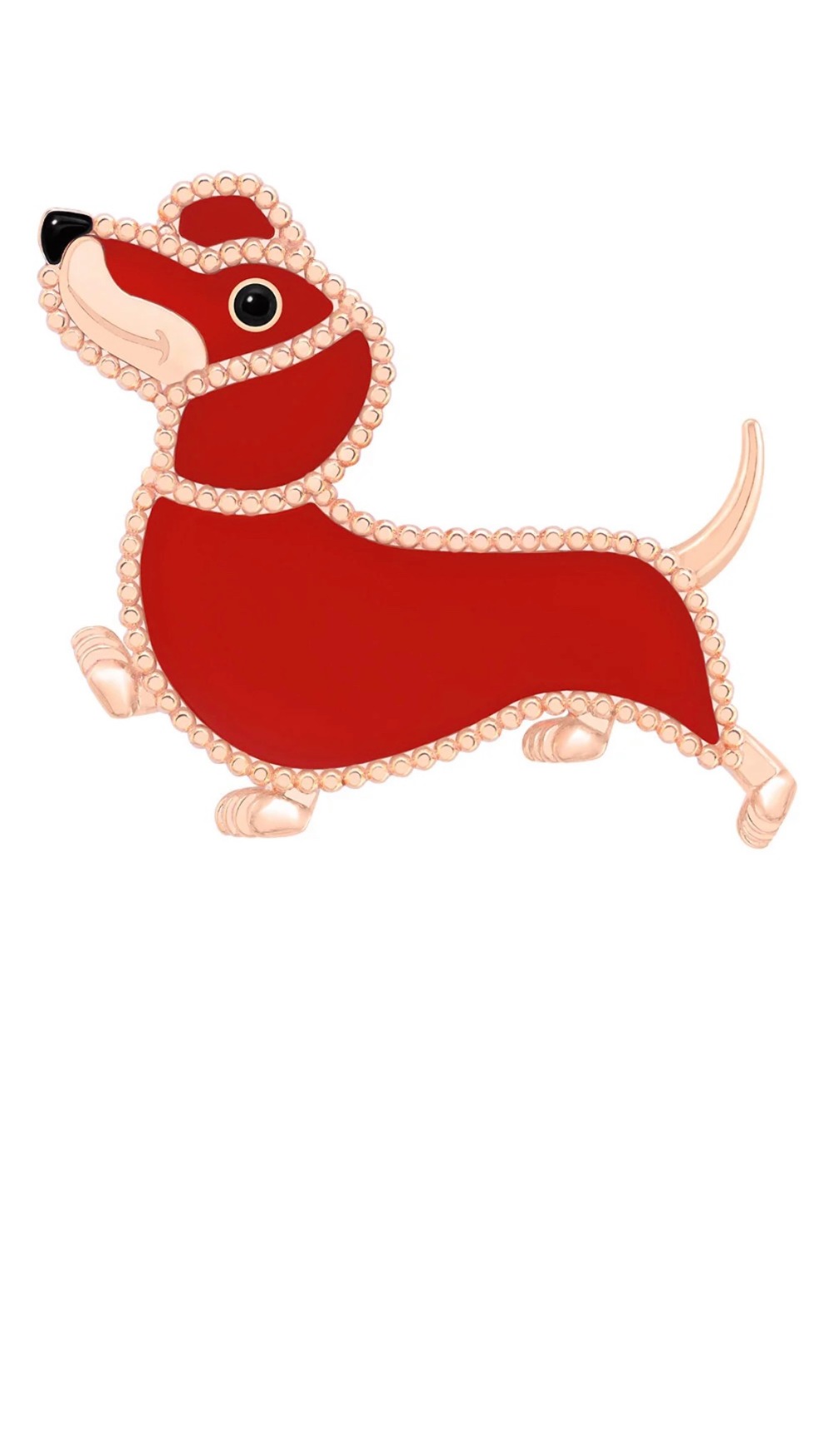 미러급레플리카사이트 | 명품레플리카 전문 쇼핑몰  | 퍼스트원 - 럭키 애니멀 닥스훈트 클립 9RW00 > 반클리프