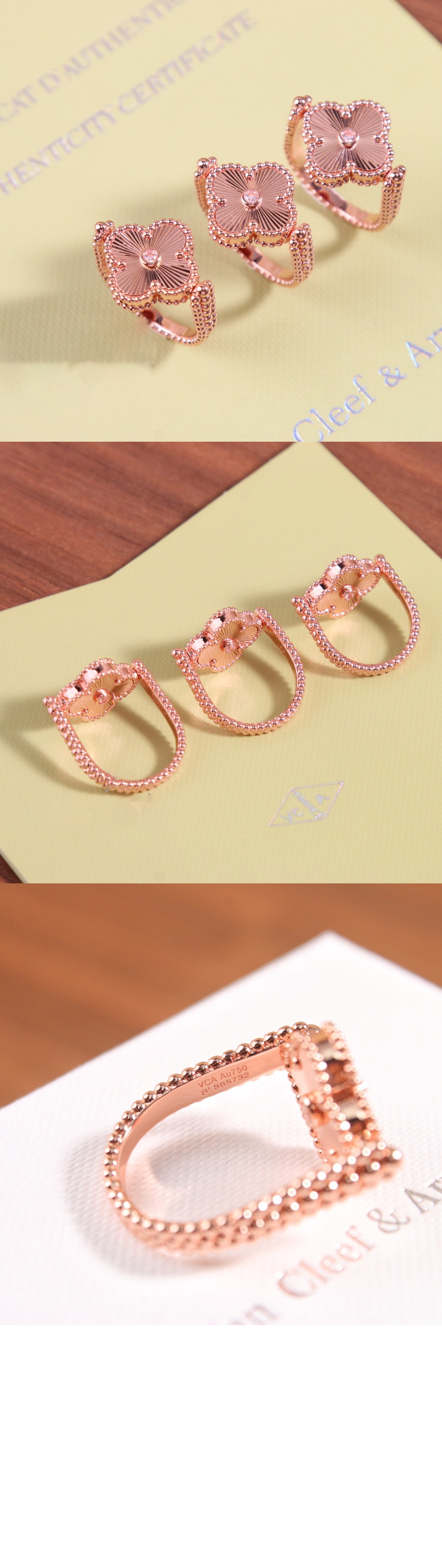 미러급레플리카사이트 | 명품레플리카 전문 쇼핑몰  | 퍼스트원 - 빈티지 알함브라 반지 7U500 > 반클리프