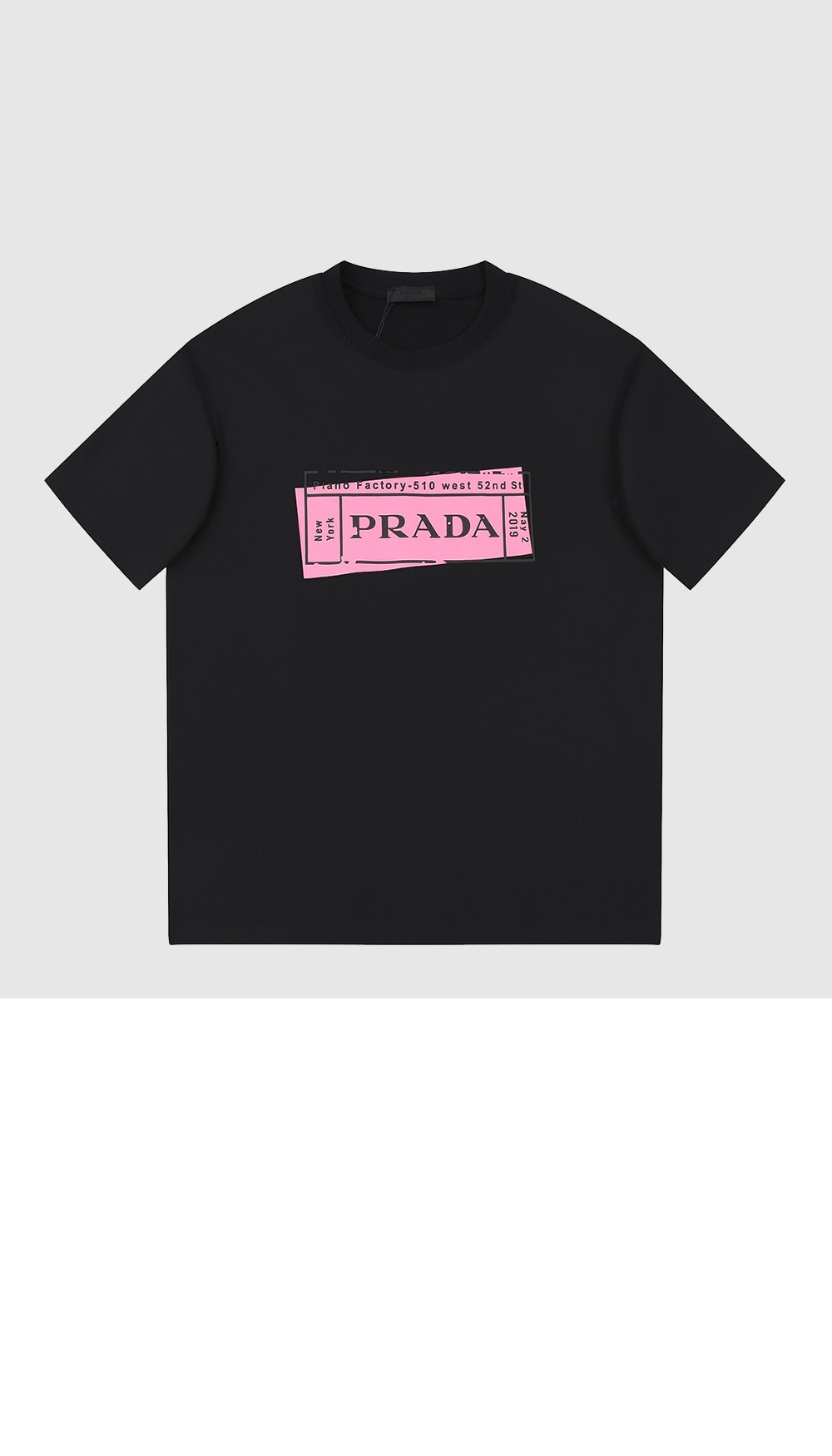 미러급레플리카사이트 | 명품레플리카 전문 쇼핑몰  | 퍼스트원 - 로고 프린트 반팔 > 프라다