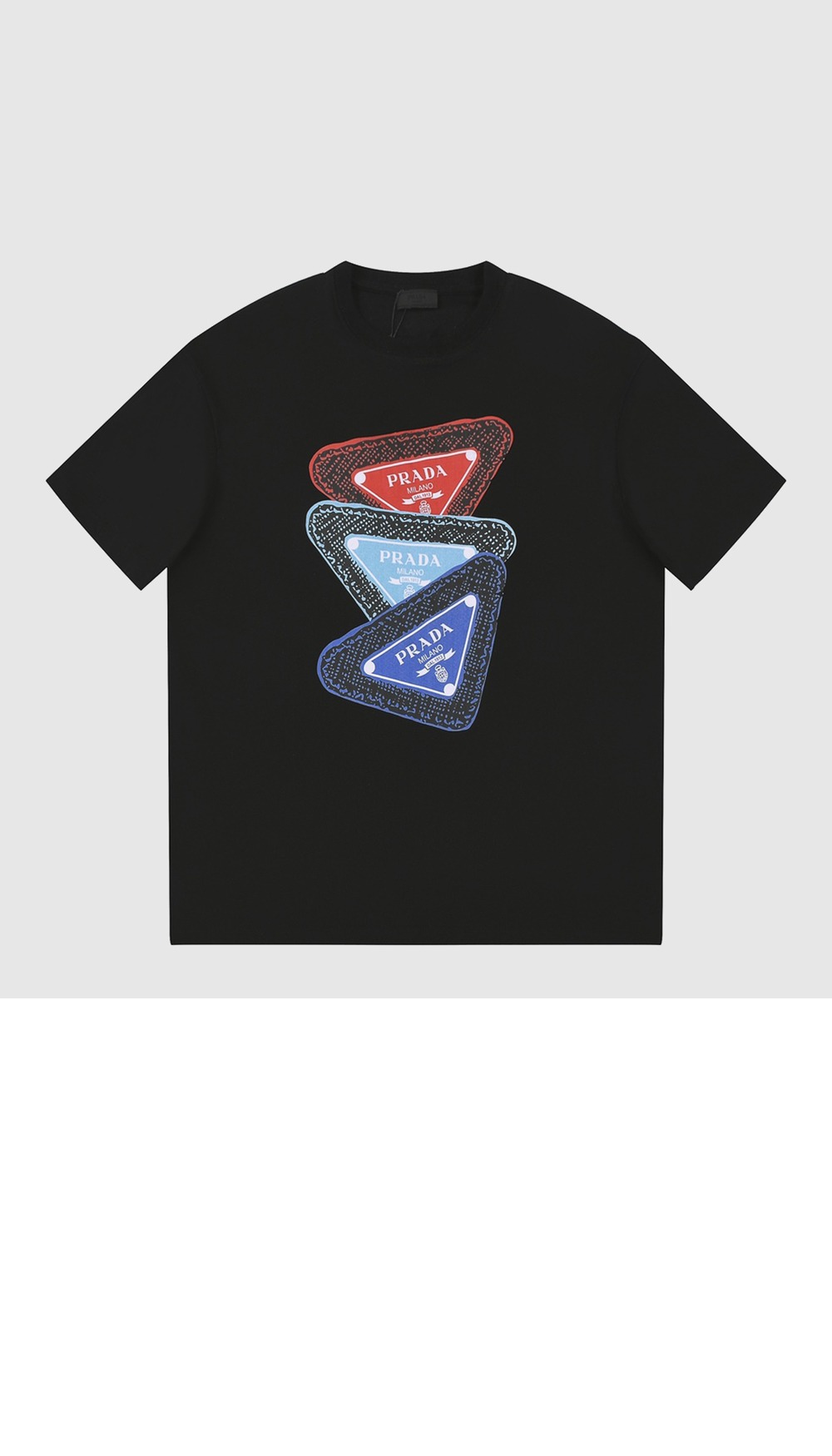 미러급레플리카사이트 | 명품레플리카 전문 쇼핑몰  | 퍼스트원 - 로고 프린트 반팔 > 프라다