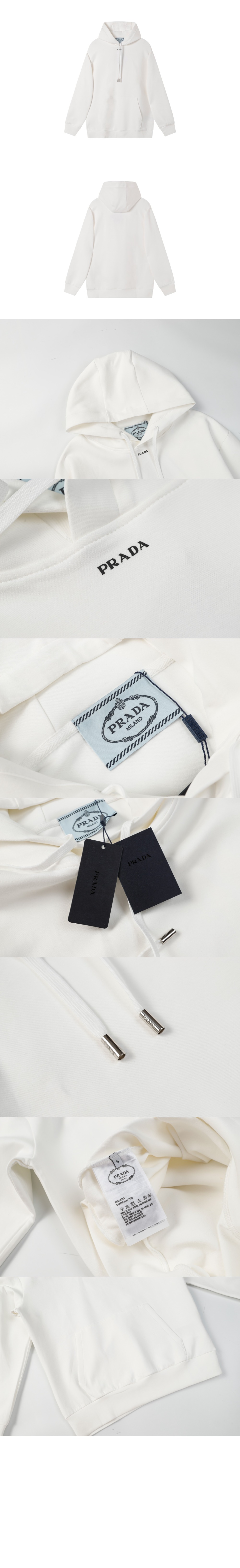 미러급레플리카사이트 | 명품레플리카 전문 쇼핑몰  | 퍼스트원 - 로고 후드 긴팔 > 프라다
