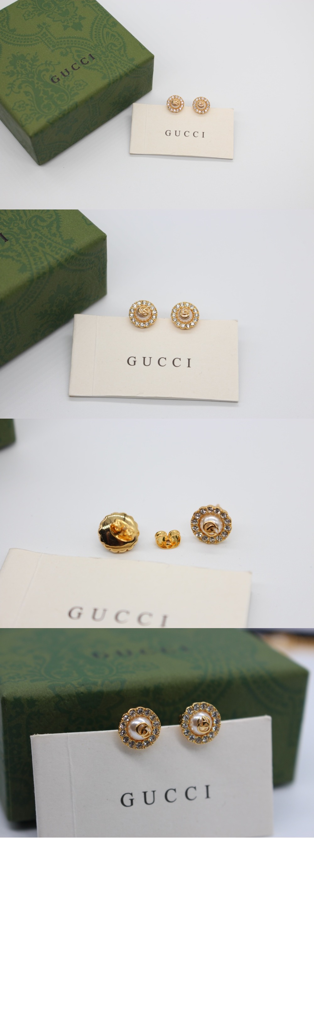 미러급레플리카사이트 | 명품레플리카 전문 쇼핑몰  | 퍼스트원 - GG 플라워마르몽 스터드 이어링 702583 > 구찌