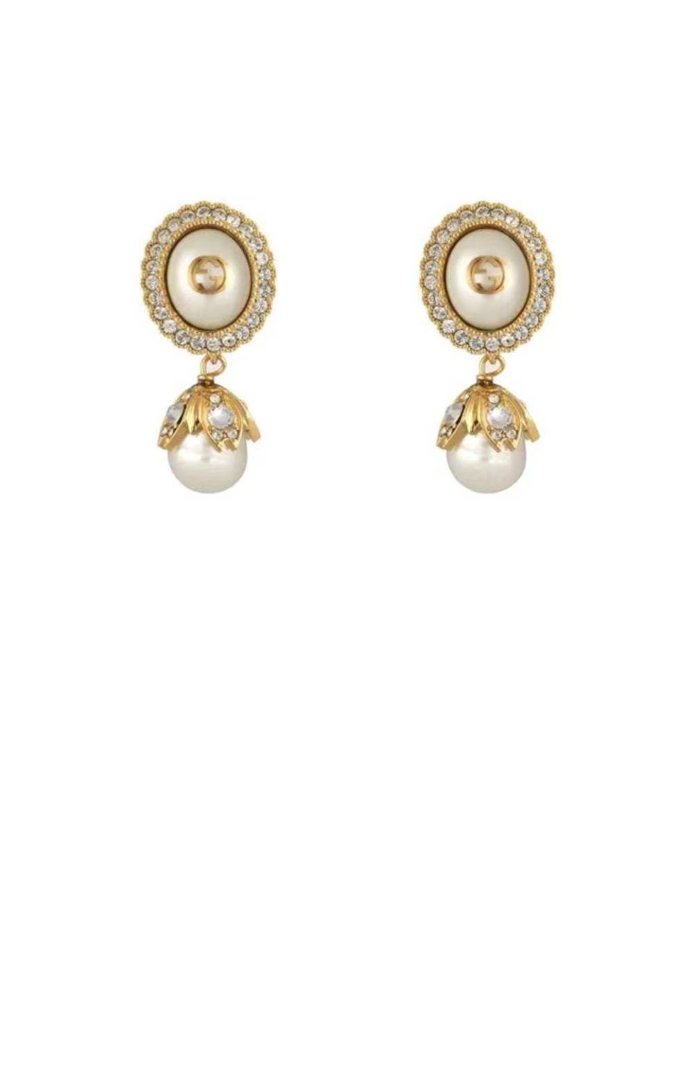 미러급레플리카사이트 | 명품레플리카 전문 쇼핑몰  | 퍼스트원 - 인터로킹 G 펄 귀걸이 753926 > 구찌