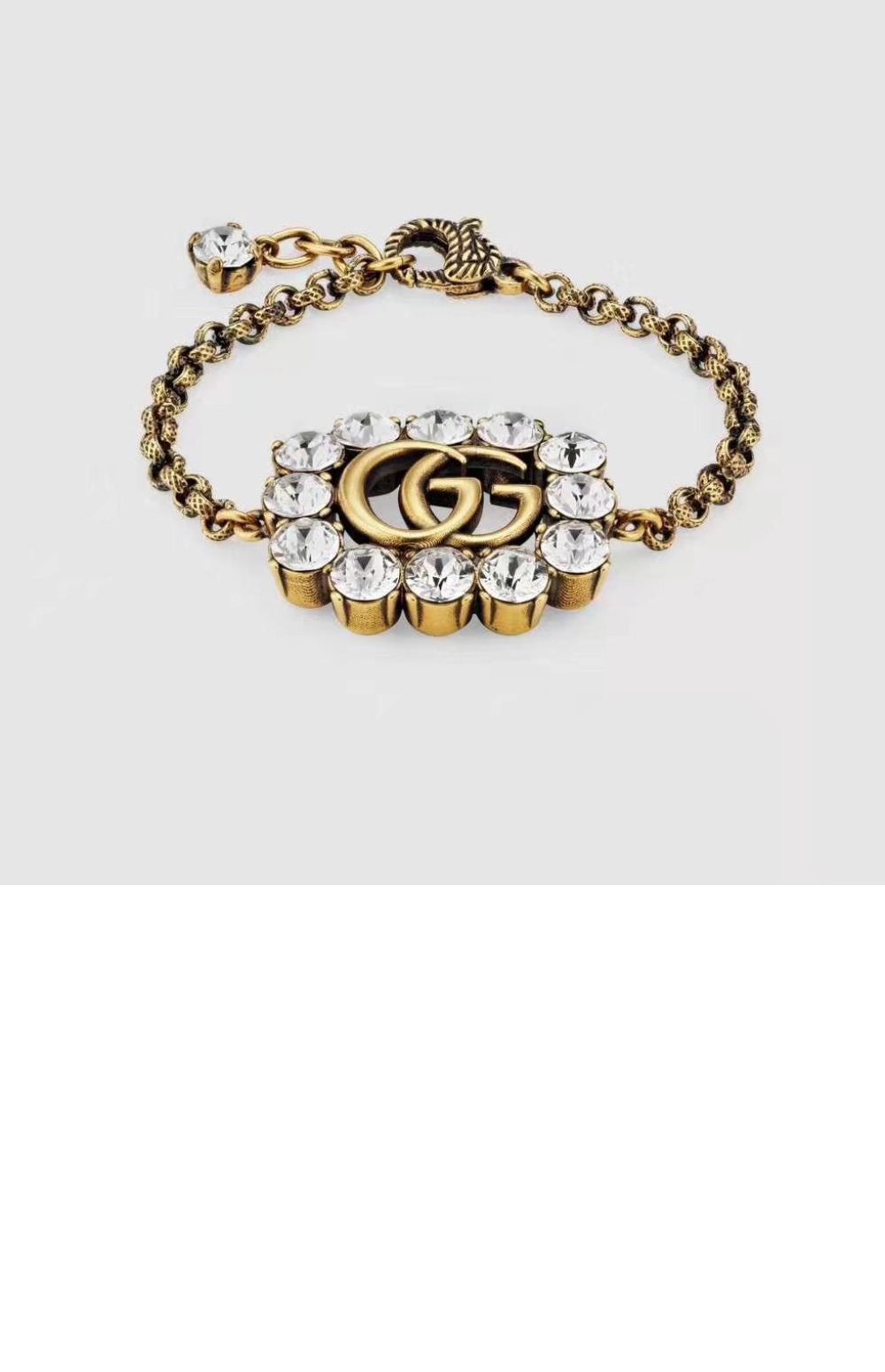 미러급레플리카사이트 | 명품레플리카 전문 쇼핑몰  | 퍼스트원 - 크리스탈 GG 팔찌 749668 > 구찌