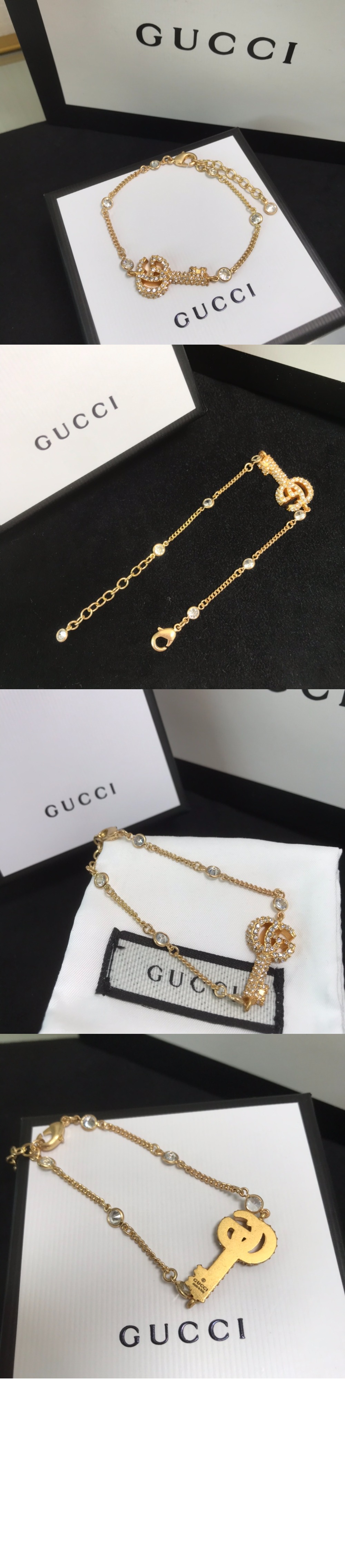 미러급레플리카사이트 | 명품레플리카 전문 쇼핑몰  | 퍼스트원 - 크리스탈 GG 키 팔찌 645623 > 구찌