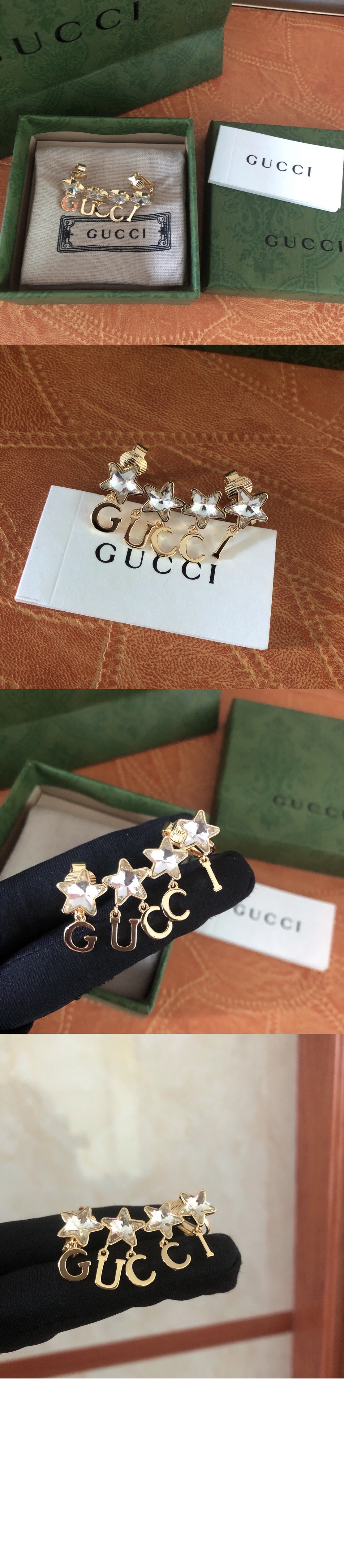 미러급레플리카사이트 | 명품레플리카 전문 쇼핑몰  | 퍼스트원 - 스크립트 싱글 귀걸이 680267 > 구찌