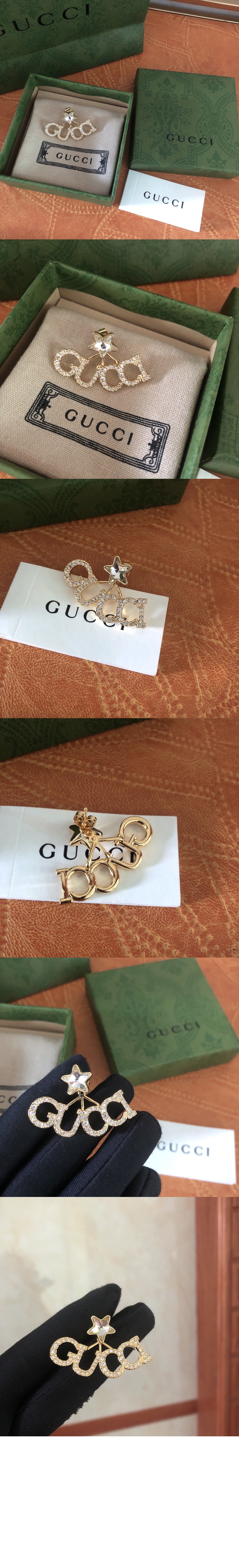 미러급레플리카사이트 | 명품레플리카 전문 쇼핑몰  | 퍼스트원 - 스크립트 싱글 귀걸이 679056 > 구찌