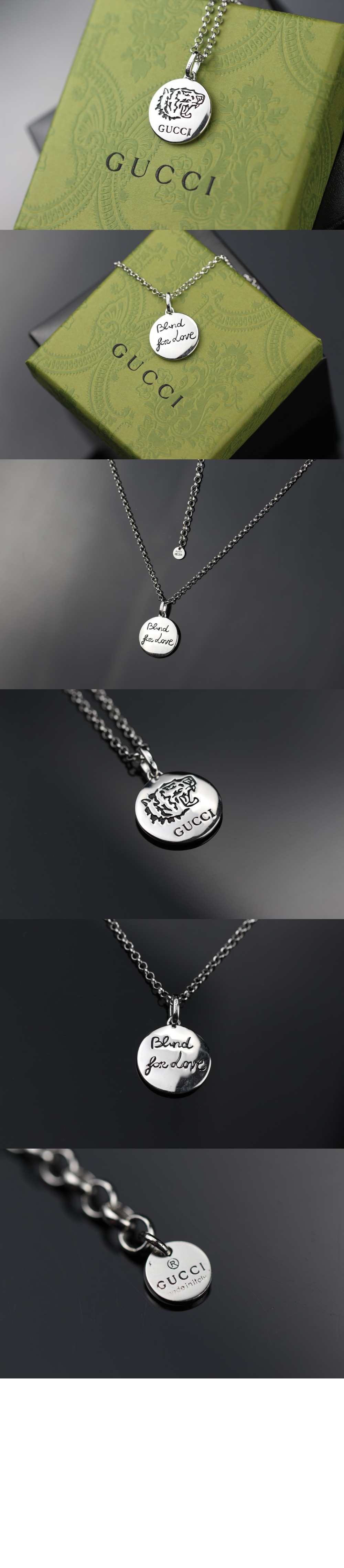 미러급레플리카사이트 | 명품레플리카 전문 쇼핑몰  | 퍼스트원 - 러브 타이거 목걸이 455541 > 구찌