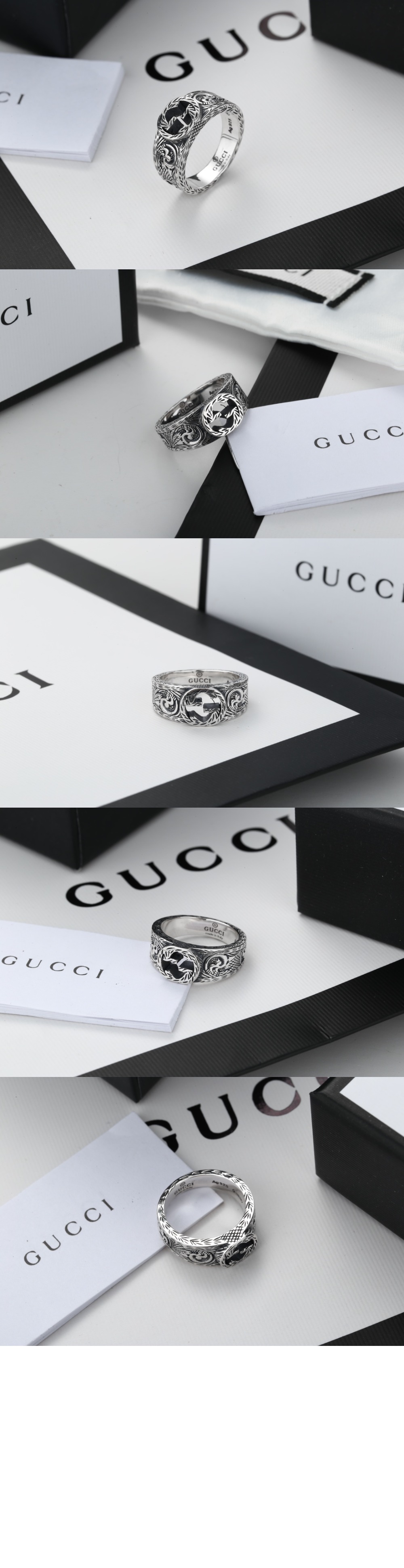 미러급레플리카사이트 | 명품레플리카 전문 쇼핑몰  | 퍼스트원 - 인터로킹 G 반지 455302 > 구찌