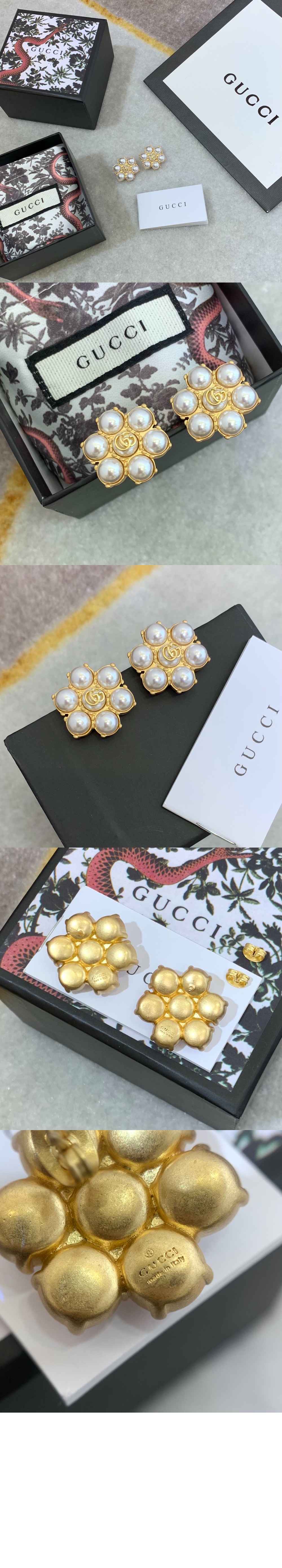 미러급레플리카사이트 | 명품레플리카 전문 쇼핑몰  | 퍼스트원 - 펄 GG 귀걸이 645669 > 구찌