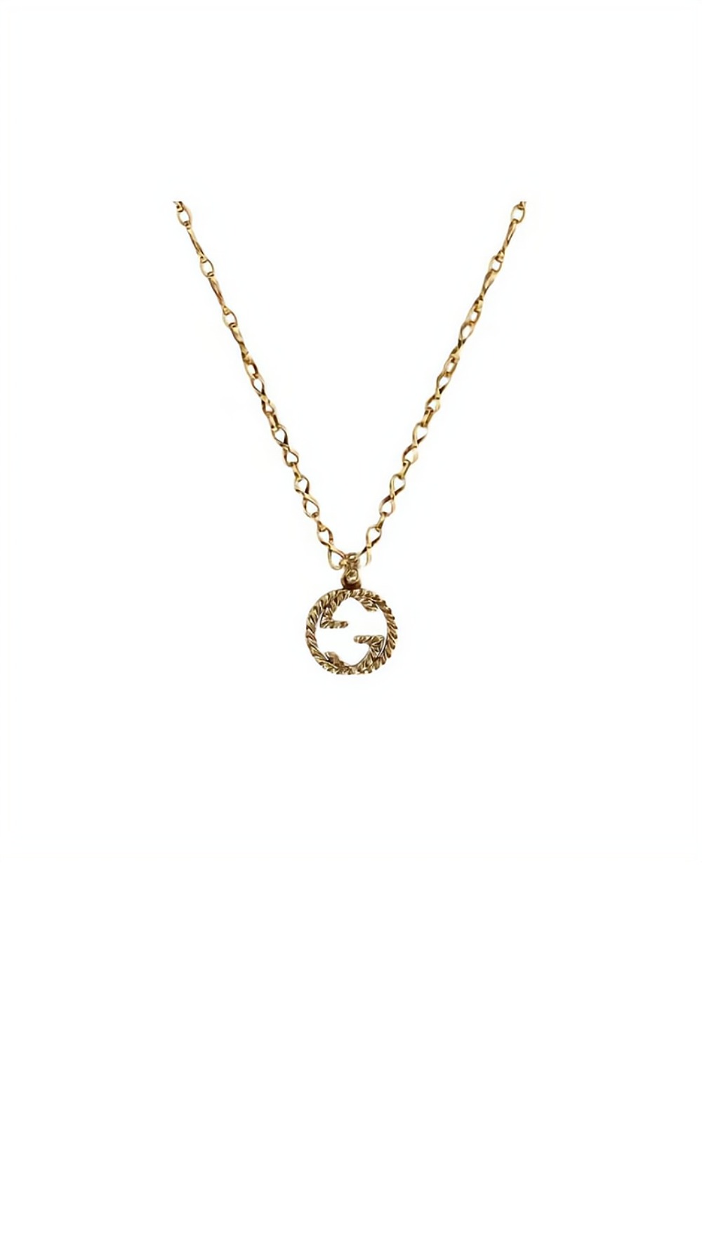 미러급레플리카사이트 | 명품레플리카 전문 쇼핑몰  | 퍼스트원 - 인터로킹 G 옐로우골드 목걸이 579858 > 구찌