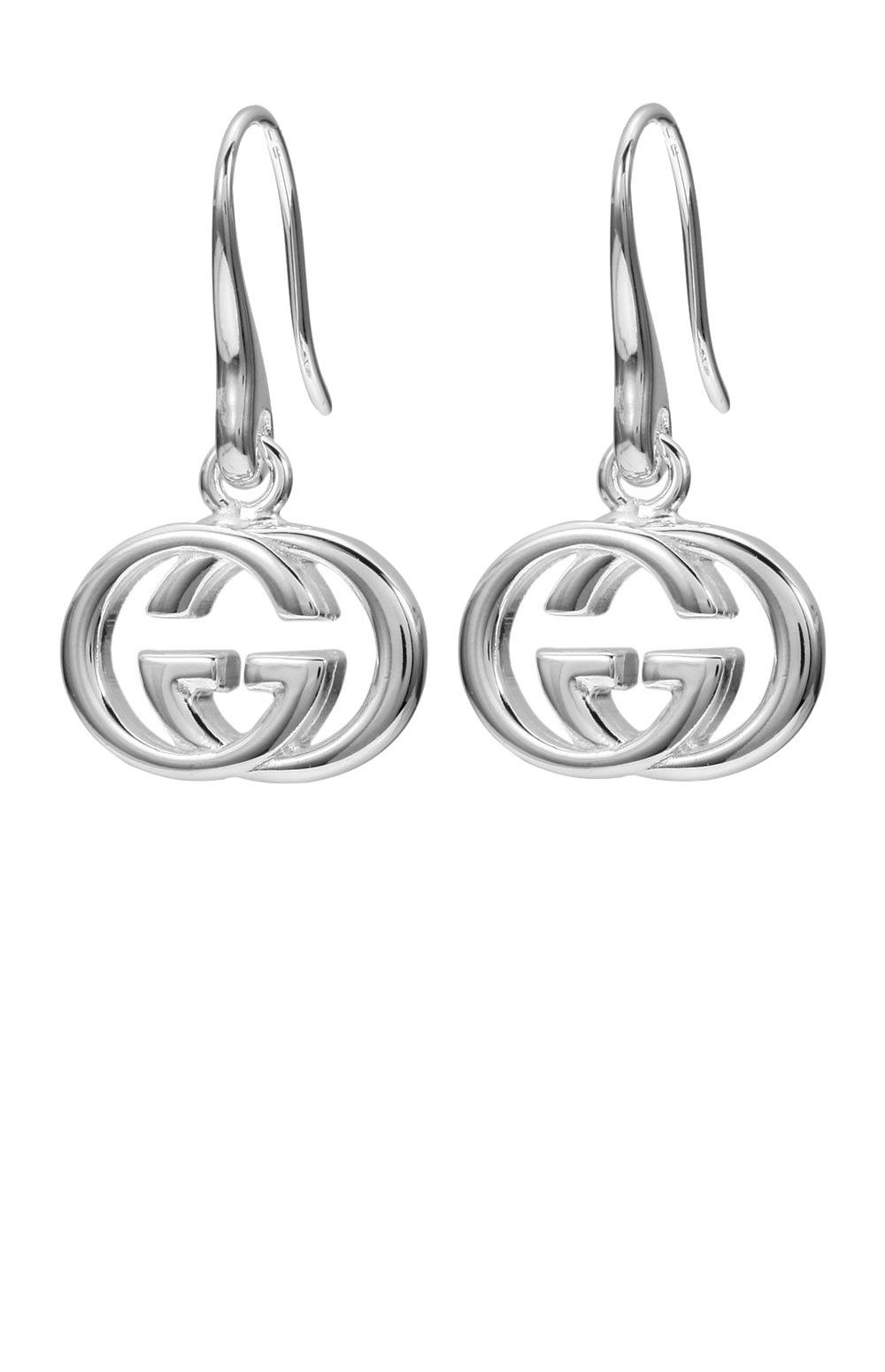 미러급레플리카사이트 | 명품레플리카 전문 쇼핑몰  | 퍼스트원 - 피어스 인터로킹 G 실버 귀걸이 223321 > 구찌