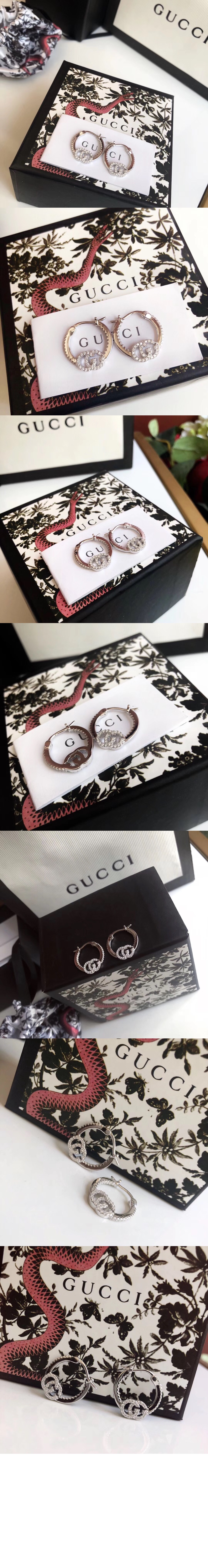 미러급레플리카사이트 | 명품레플리카 전문 쇼핑몰  | 퍼스트원 - GG Running 다이아몬드 귀걸이 581982 > 구찌