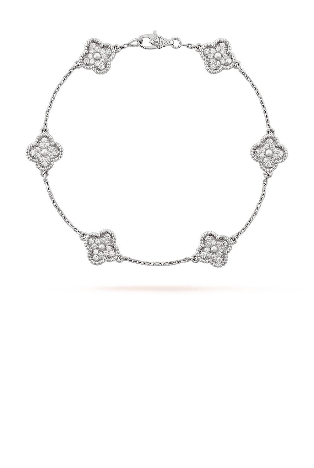 미러급레플리카사이트 | 명품레플리카 전문 쇼핑몰  | 퍼스트원 - 스위트 알함브라 팔찌 85700 > 반클리프