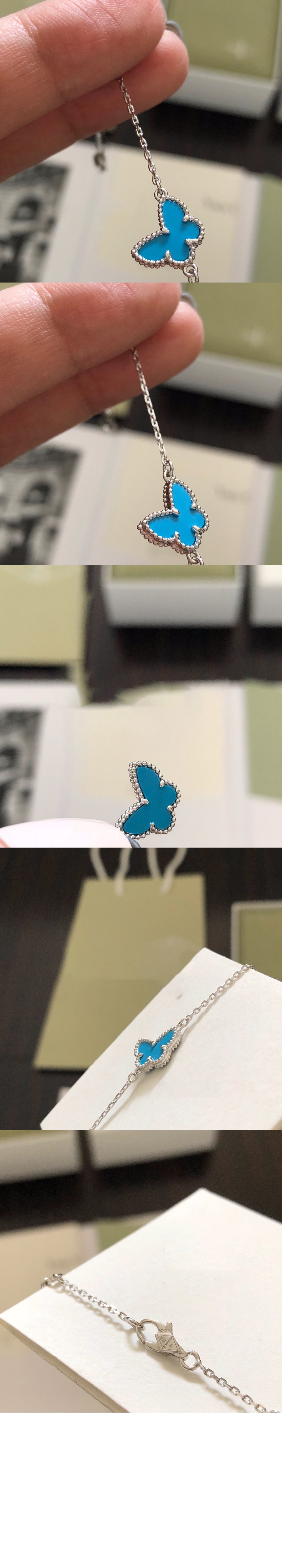 미러급레플리카사이트 | 명품레플리카 전문 쇼핑몰  | 퍼스트원 - 스위트 알함브라 버터플라이 팔찌 80400 > 반클리프