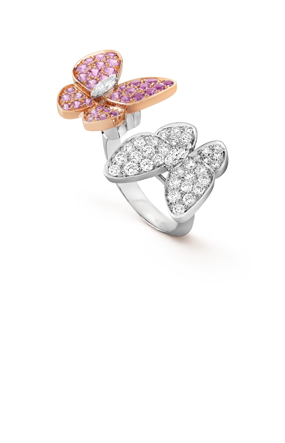 미러급레플리카사이트 | 명품레플리카 전문 쇼핑몰  | 퍼스트원 - 앤 아펠 투 버터플라이 비트윈 더 핑거 링 3M500 > 반클리프