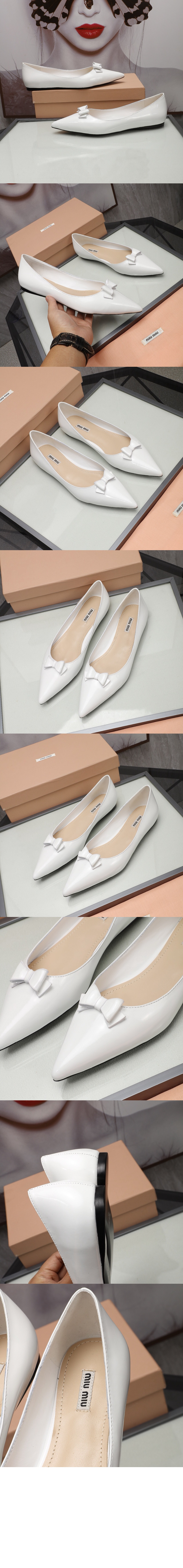 미러급레플리카사이트 | 명품레플리카 전문 쇼핑몰  | 퍼스트원 - 가죽 발레리나 5F465D > 미우미우