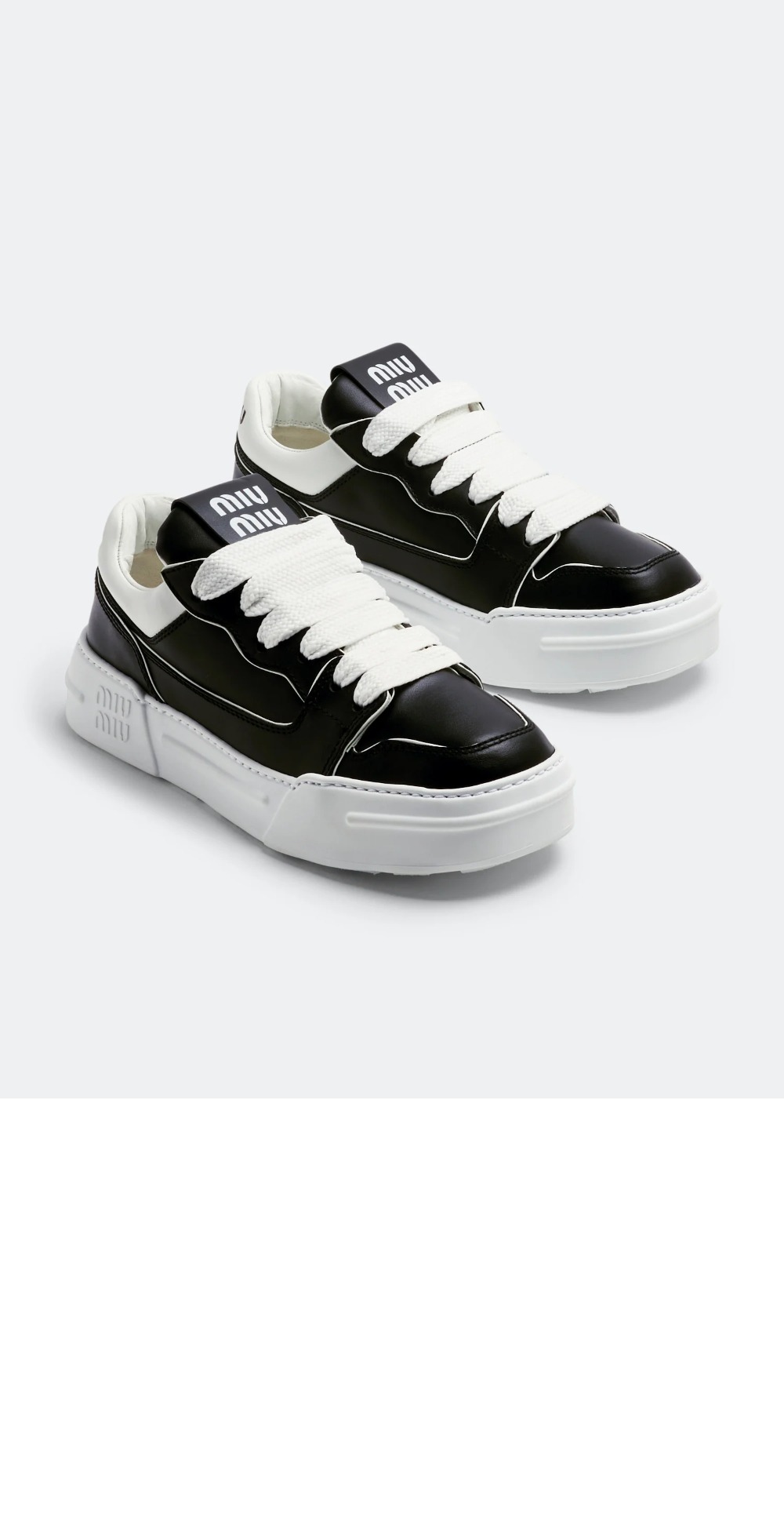 미러급레플리카사이트 | 명품레플리카 전문 쇼핑몰  | 퍼스트원 - 가죽 스니커즈 5E838D > 미우미우