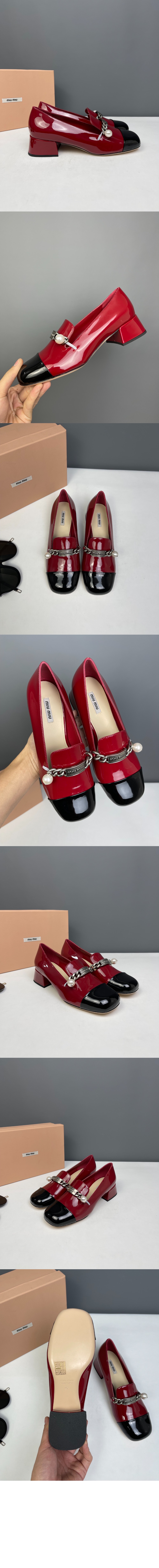 미러급레플리카사이트 | 명품레플리카 전문 쇼핑몰  | 퍼스트원 - 가죽 펌프스 5S657D > 미우미우