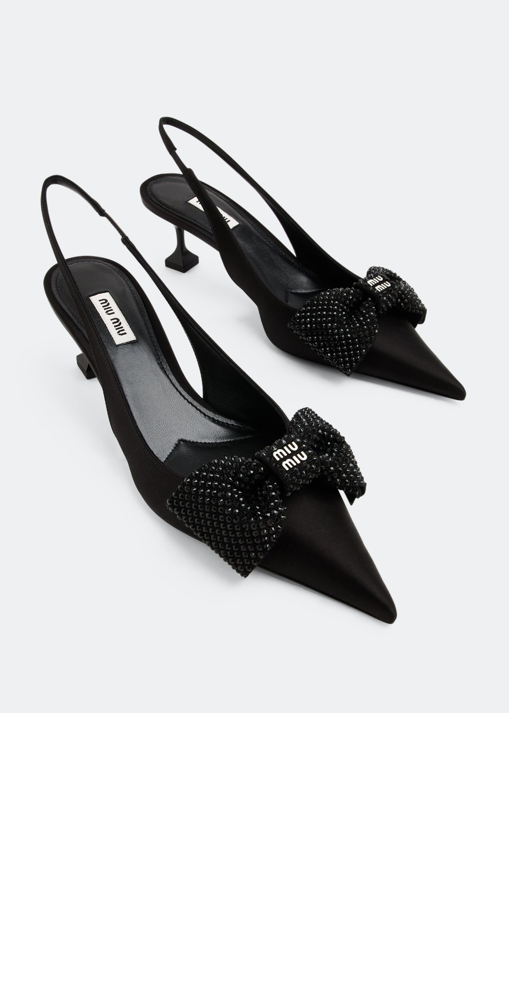 미러급레플리카사이트 | 명품레플리카 전문 쇼핑몰  | 퍼스트원 - 새틴 슬링백 펌프스  5I811D > 미우미우