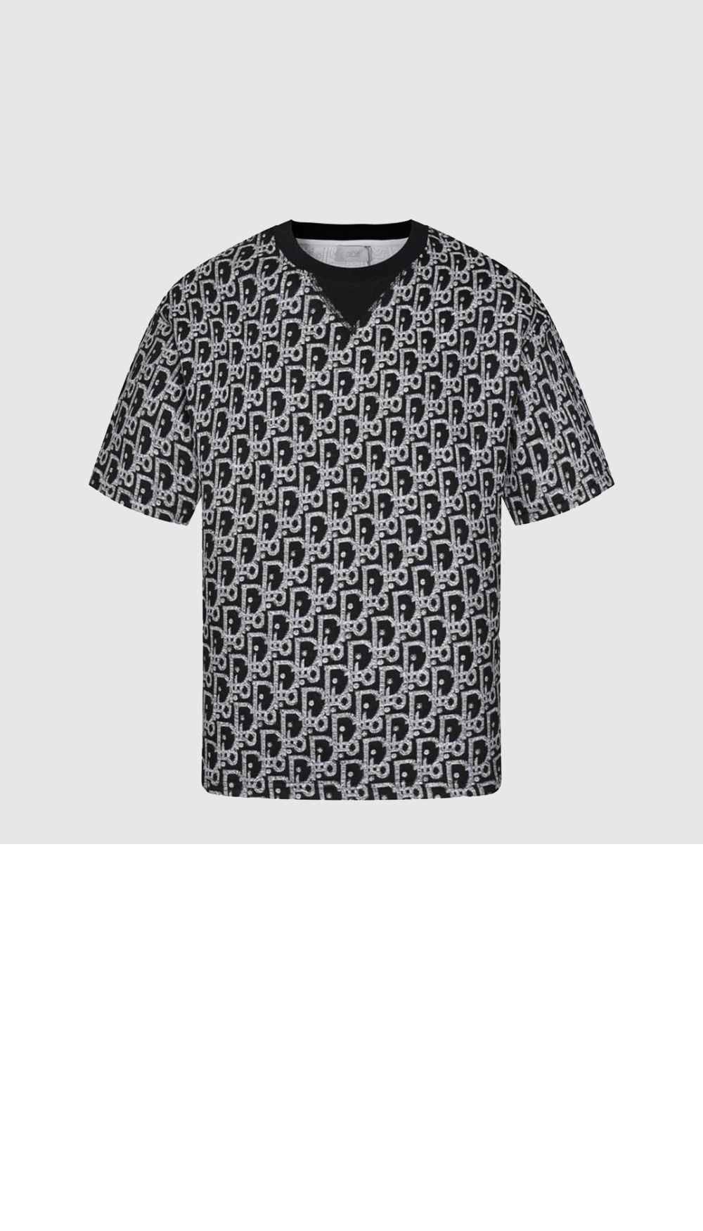 미러급레플리카사이트 | 명품레플리카 전문 쇼핑몰  | 퍼스트원 - 로고 프린트 반팔 > 디올