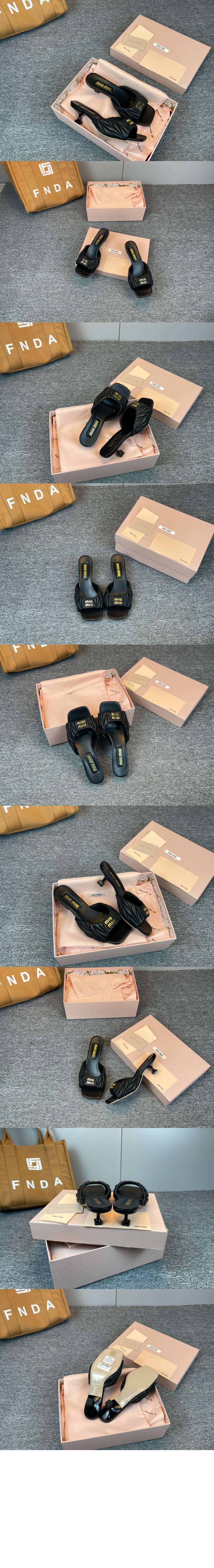 미러급레플리카사이트 | 명품레플리카 전문 쇼핑몰  | 퍼스트원 - 마테라쎄 나파 가죽 슬라이드 5XX59 > 미우미우