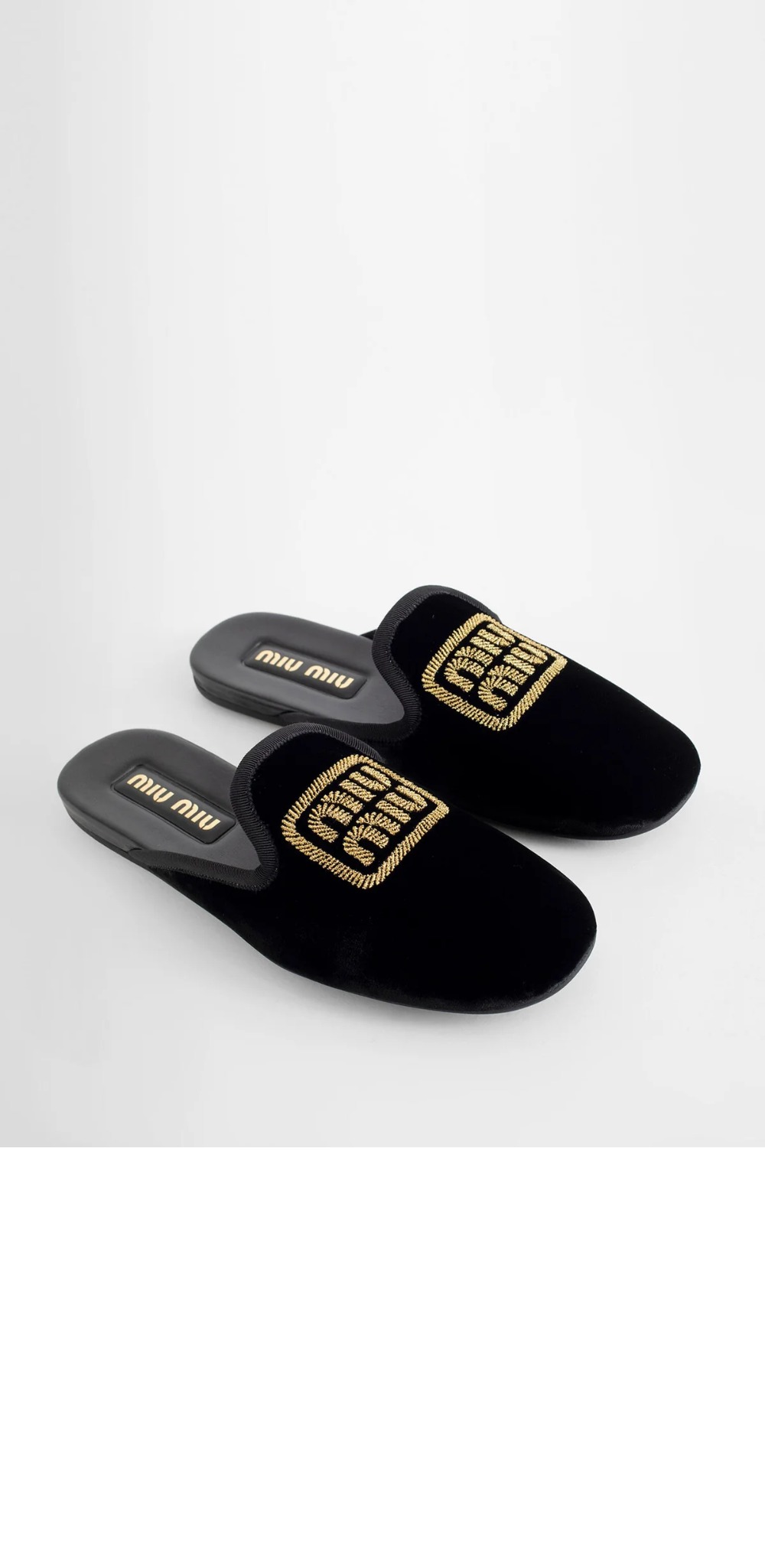 미러급레플리카사이트 | 명품레플리카 전문 쇼핑몰  | 퍼스트원 - 벨벳 슬리퍼 5S104E > 미우미우