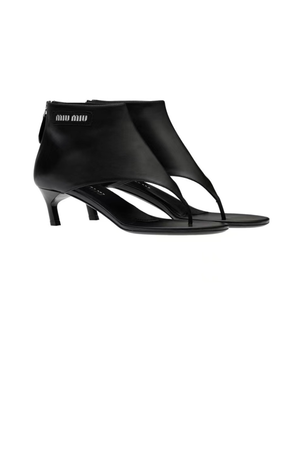 미러급레플리카사이트 | 명품레플리카 전문 쇼핑몰  | 퍼스트원 - 페이턴트 가죽 통 샌들 5TK059 > 미우미우