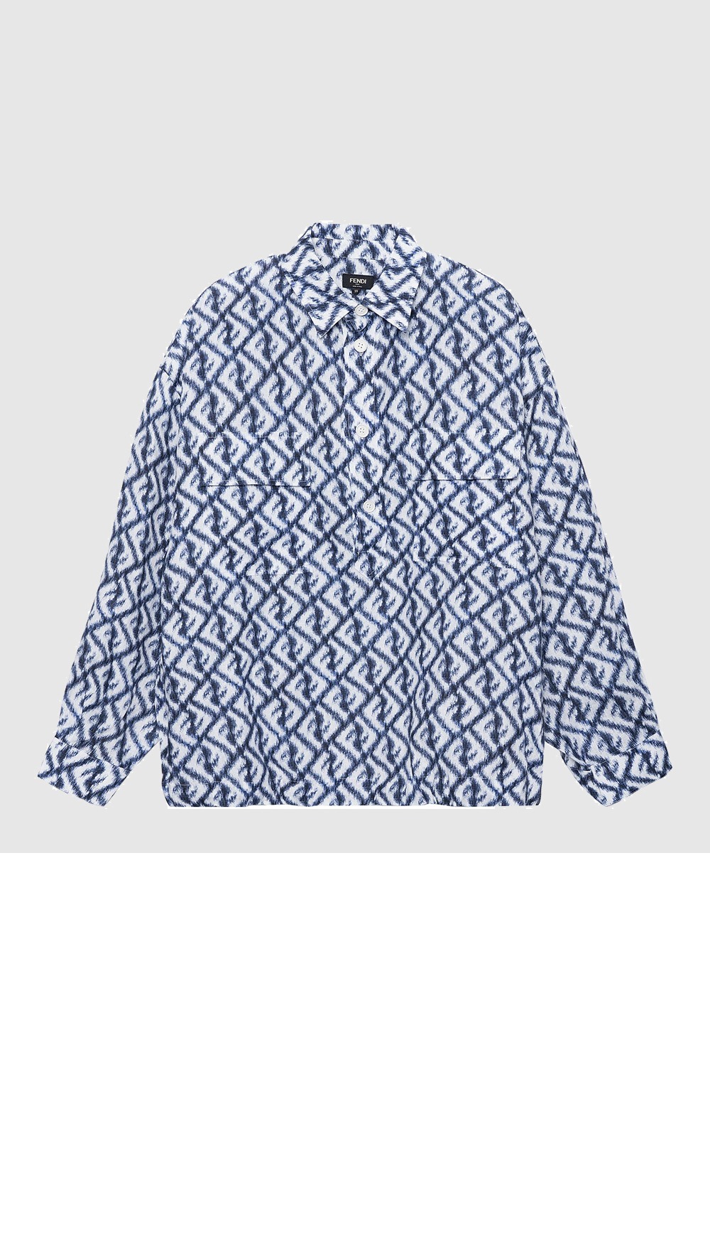 미러급레플리카사이트 | 명품레플리카 전문 쇼핑몰  | 퍼스트원 - 로고 긴팔 프린트 코트 > 펜디