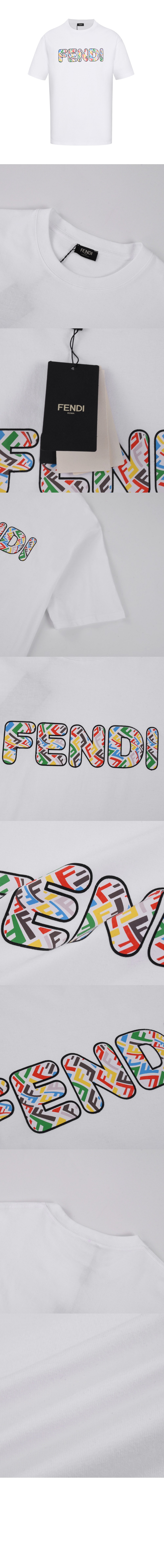 미러급레플리카사이트 | 명품레플리카 전문 쇼핑몰  | 퍼스트원 - 로고 프린트 반팔 > 펜디